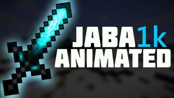 Animated Minecraft PvP Texture Pack Jaba 1k [1.8.9/1.8]