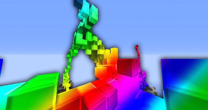 Rainbow Texture Pack Challenge BedWars Rainbow Texture Pack Challenge BedWars