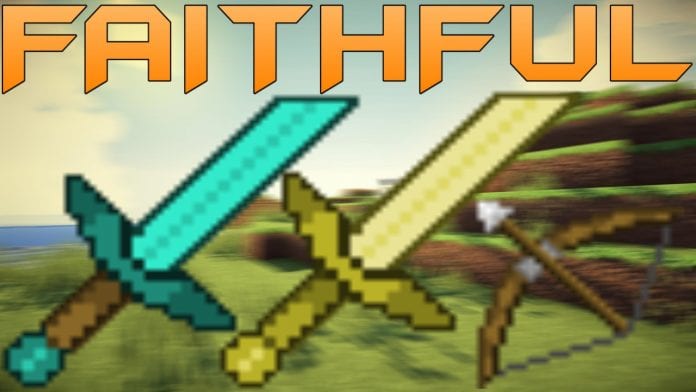 Short Swords Faithful PvP Texture Pack for Minecraft 1.8/1.7
