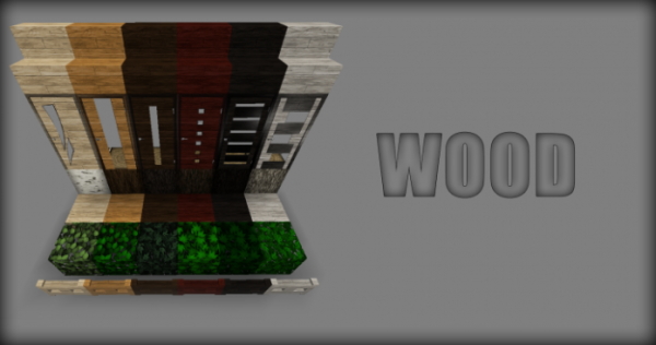 Smooth Realistic Resource Pack 1.12 Wood