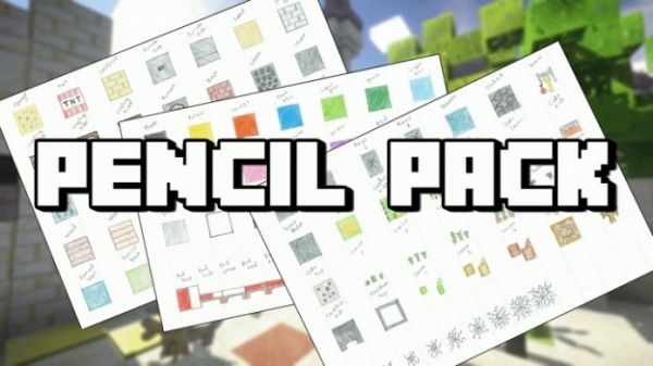 Pencil Pack Hand Drawn Resource Pack 1.11.2 Pencil Pack Hand Drawn Resource Pack 1.11.2