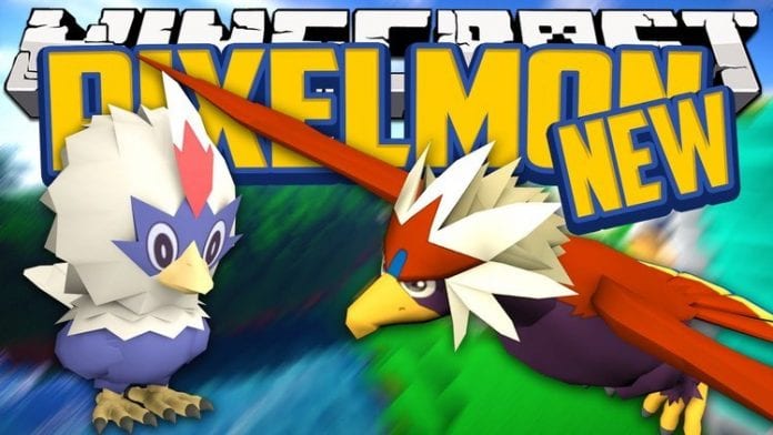 PIXELMON 4 Pixelmon Mod