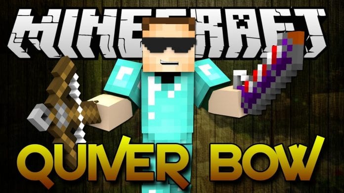 QuiverBow 1.7.10 - Add New Ranged Weapons In Minecraft 