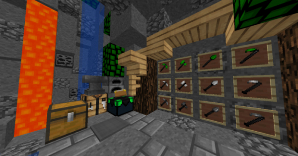 Green Leaves PvP Texture Pack - 5