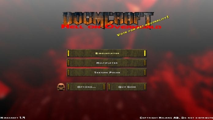 Doom Craft 1.14.4 Doom Craft 1.14.4 Resource Pack (32x)