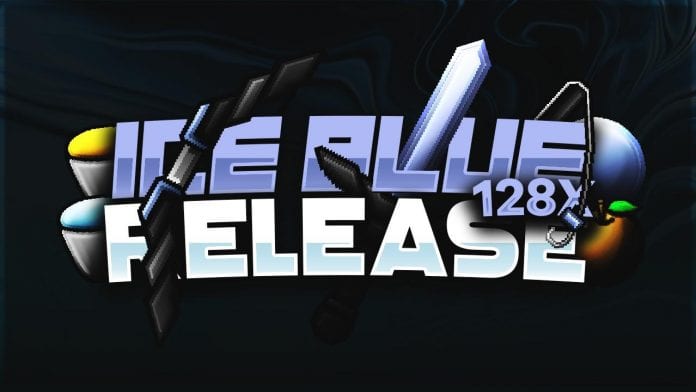 Ice Blue 128x PvP Texture Pack for Minecraft 1.8 Ice Blue 128x PvP Texture Pack for Minecraft 1.8