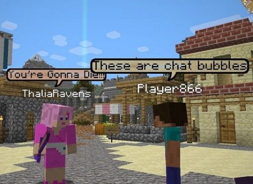 Minecraft Chat Bubbles 1.14 - 2