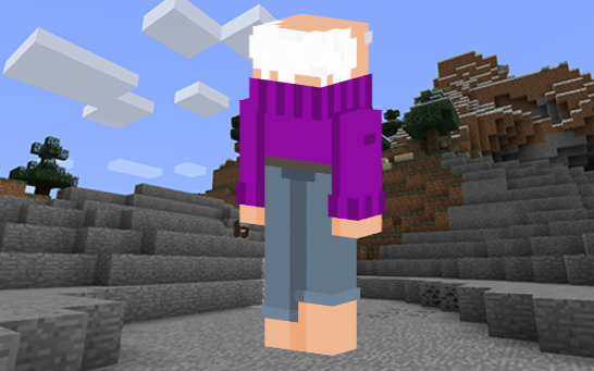 Old Man Skin Epic And Funny Minecraft Skin For Veterans