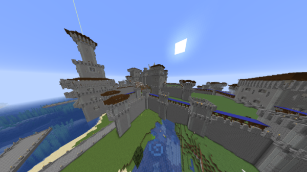 Minecraft Castle - Aacumenunan Ramparts - 1