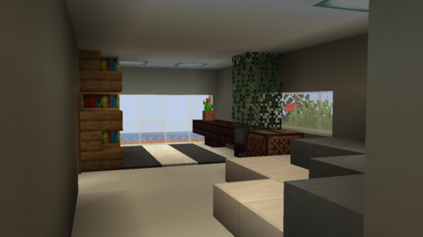 Minecraft House - Small Modern House 3