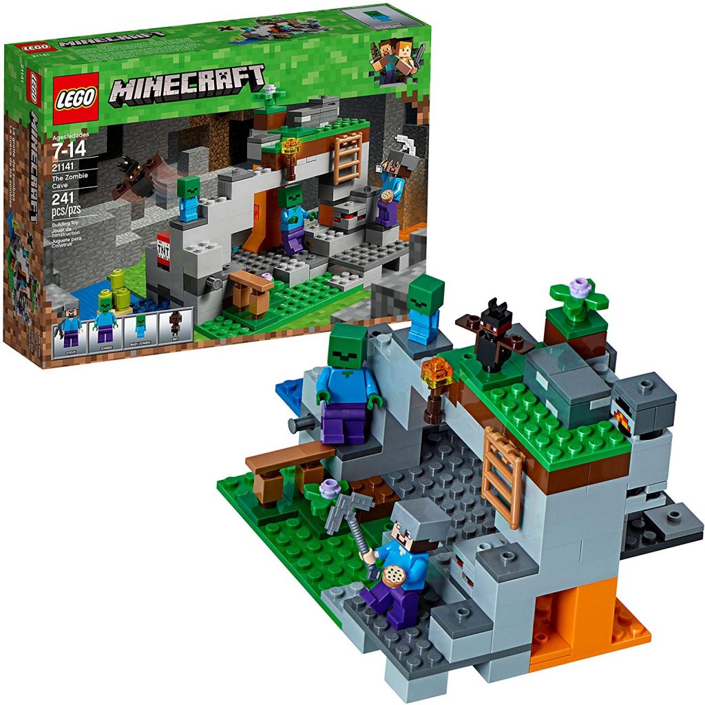 LEGO Minecraft The Zombie Cave 21141 Building Kit - Best Minecraft Toys 2020
