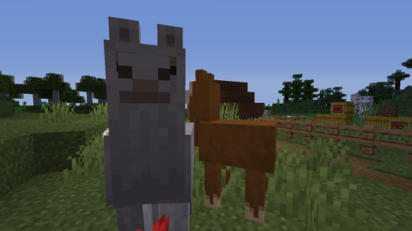 minecraft llama teddy