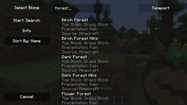 Nature’s Compass Mod 1.15.2 (Find any Biome) - 2