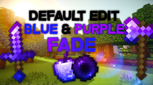 Default Edit Blue & Purple Fade 16x 1.8.9