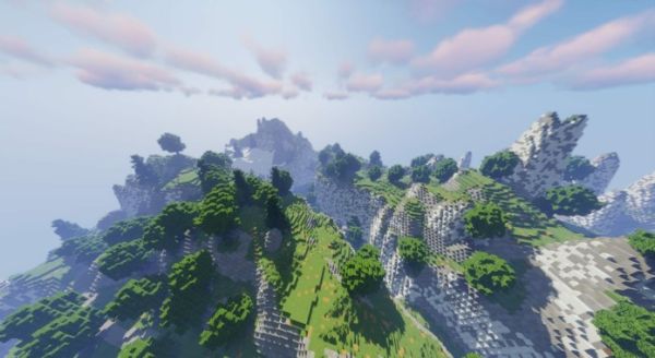 Breath of the Wild Map Recreated in Minecraft - main