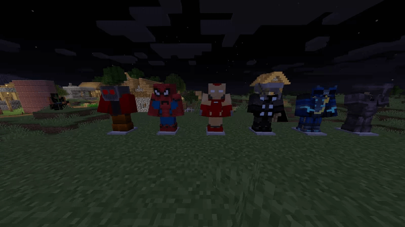 DC & Marvel Texture Pack 1.17.1 - 1
