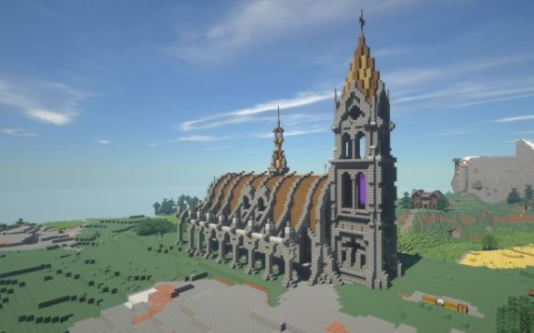 minecraft church - main