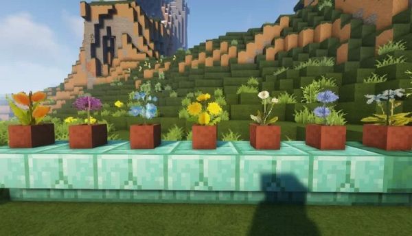 Willos Better Flowers and Grass Resource Pack 1.17.1 - 1
