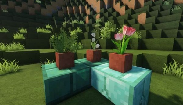 Willos Better Flowers and Grass Resource Pack 1.17.1 - 2