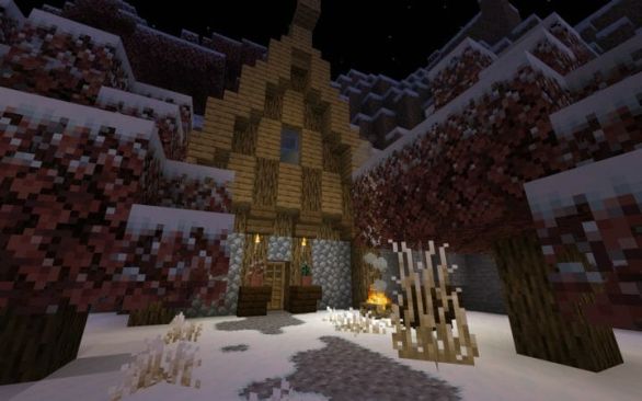 Default Style Winter Resource Pack 1.17 - 3