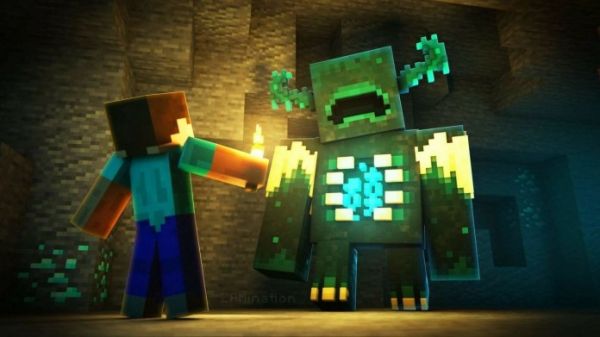 Minecraft's The Wild Update Will Turn Deep Cities Into Scary Dungeons - warden