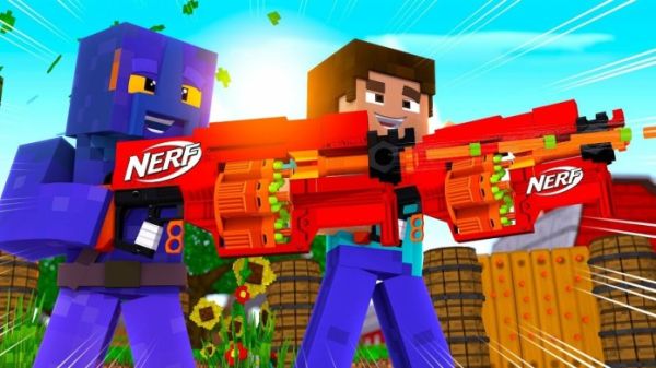 Nerf Has Released Awesome New Minecraft Blasters - main